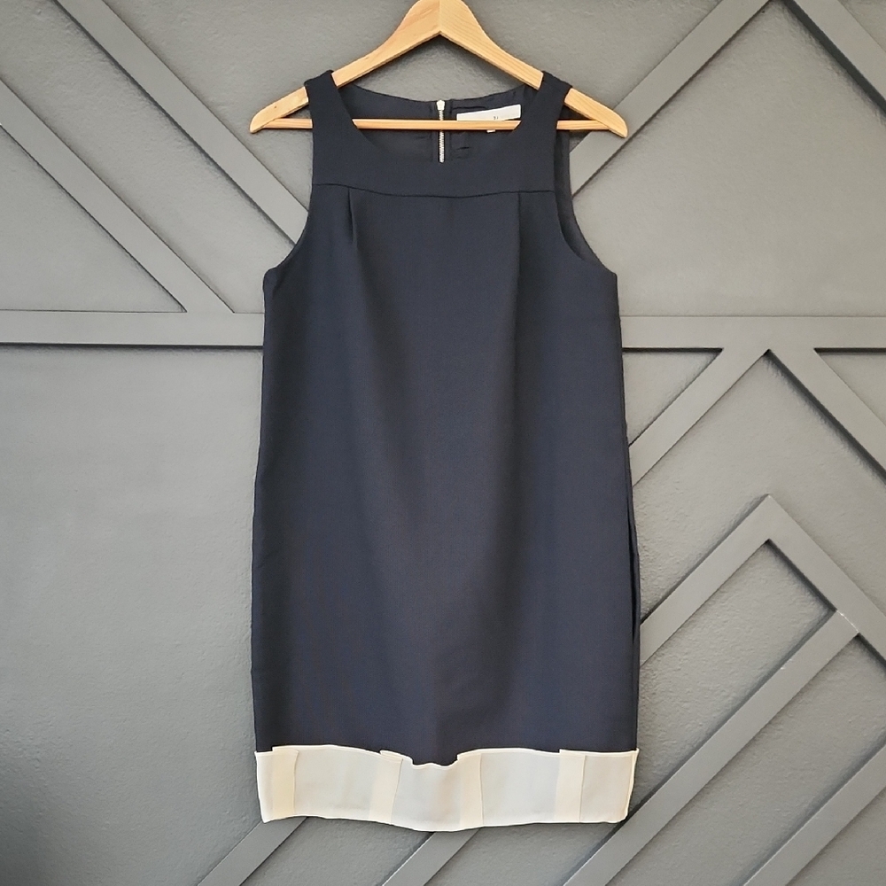 {3.1 Phillip Lim} Navy and Cream Dress (Size 2)